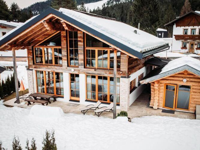 Chalets Im Weidach, Leutasch Exterior photo